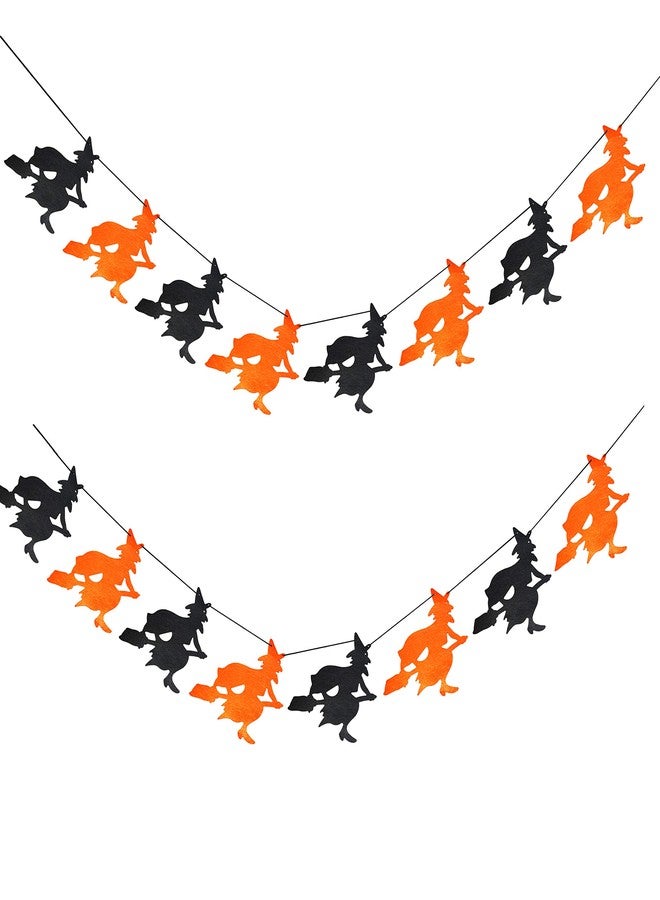 Jades : Halloween Banner - Witch- Set of 2 - Image 1